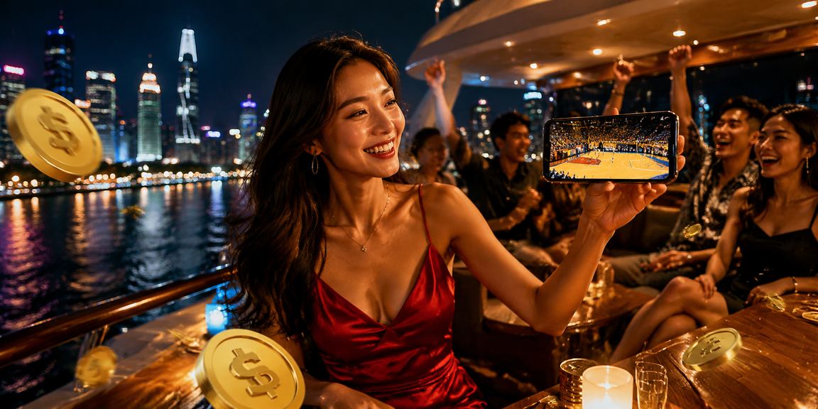 Người chơi tại TP. Hồ Chí Minh xem cược bóng rổ trực tuyến tại quán cà phê