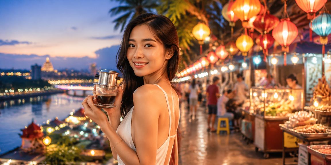 Người dùng Huế đăng ký tài khoản t34 bên tách cà phê buổi sáng